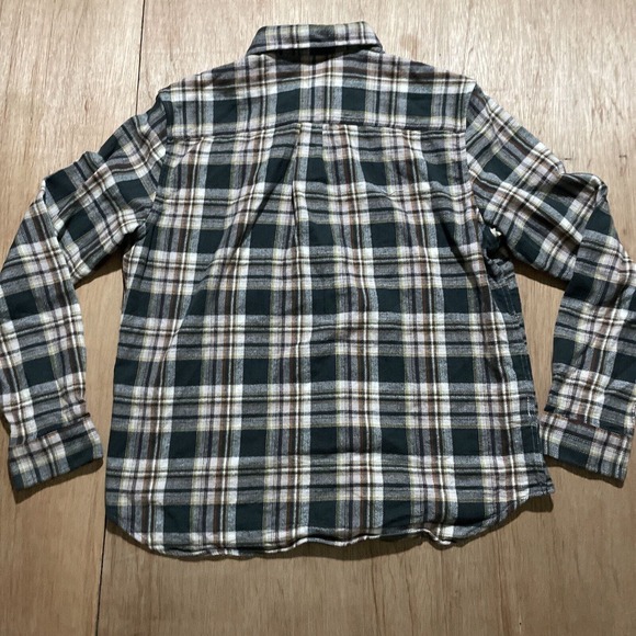 Eddie‎ Bauer Shirt Adult Extra Large XL Multicolored Cotton Flannel Casual Mens - Picture 5 of 7